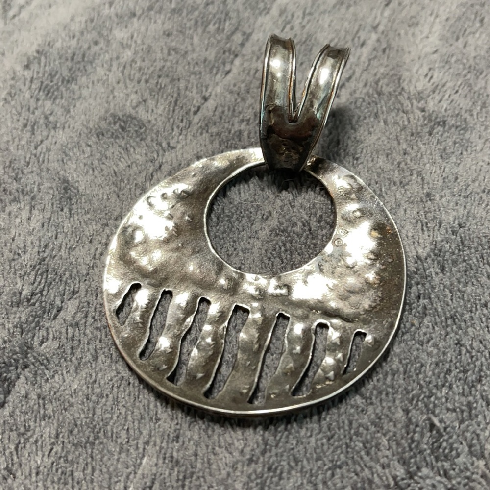 Silpada Sterling Silver 3” Pendant for Necklace. - Picture 4 of 5